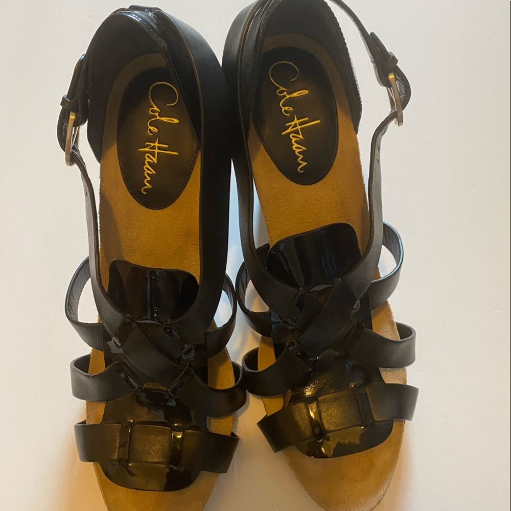Cole Haan Leather & Patent Leather Heels